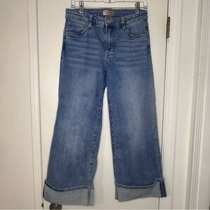 Kut from the Kloth Meg Fab Ab High Rise Wide Leg Jeans